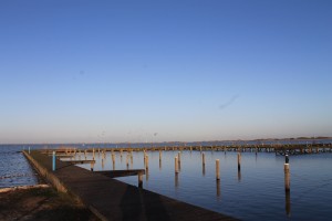 De haven in balk van Badmeester Keimpe.