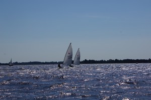 Zeilboten op het Slotermeer.