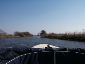 Varen in het Gaasterland.