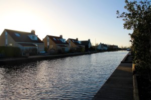 De bungalows in bungalowpark Markant.